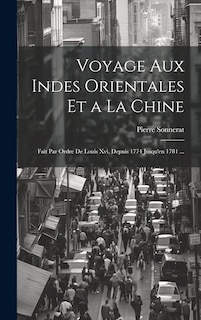 Front cover_Voyage Aux Indes Orientales Et a La Chine