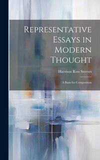 Couverture_Representative Essays in Modern Thought