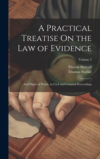 Front cover_A Practical Treatise On the Law of Evidence