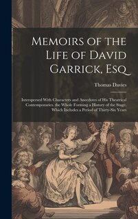 Front cover_Memoirs of the Life of David Garrick, Esq