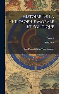 Front cover_Histoire De La Philosophie Morale Et Politique