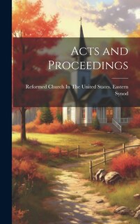 Front cover_Acts and Proceedings