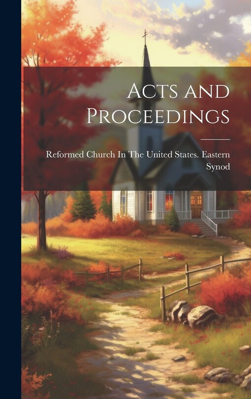 Front cover_Acts and Proceedings