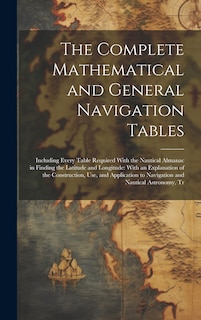 Couverture_The Complete Mathematical and General Navigation Tables