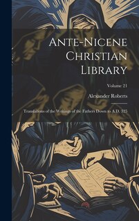 Front cover_Ante-Nicene Christian Library