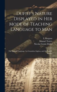 Front cover_Dufief's Nature Displayed in Her Mode of Teaching Language to Man