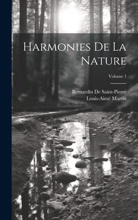 Couverture_Harmonies De La Nature; Volume 1
