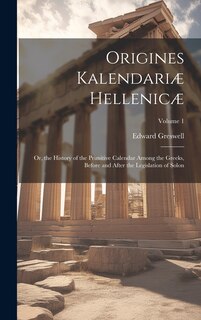 Couverture_Origines Kalendariæ Hellenicæ