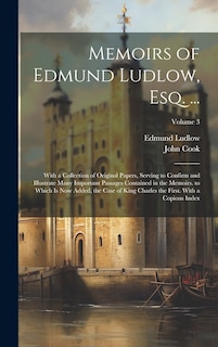 Couverture_Memoirs of Edmund Ludlow, Esq. ...
