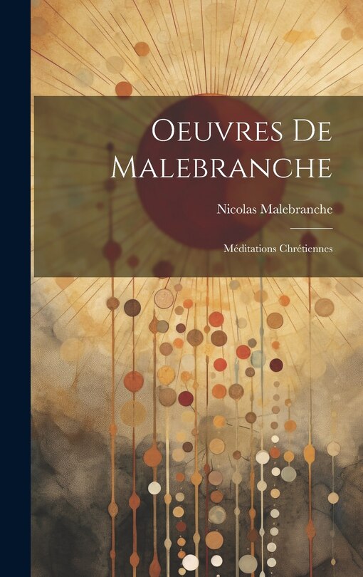 Front cover_Oeuvres De Malebranche