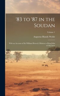 Couverture_'83 to '87 in the Soudan
