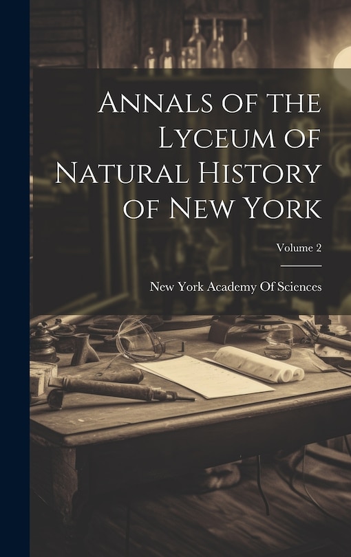 Front cover_Annals of the Lyceum of Natural History of New York; Volume 2