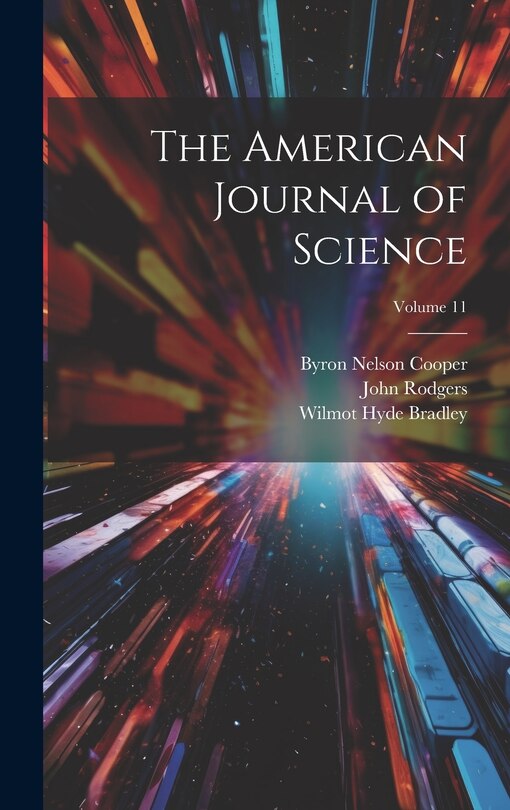 Front cover_The American Journal of Science; Volume 11