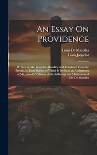 Front cover_An Essay On Providence