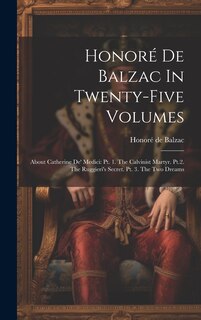 Couverture_Honoré De Balzac In Twenty-five Volumes