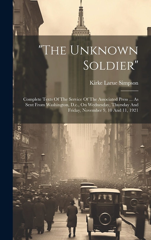 Couverture_the Unknown Soldier