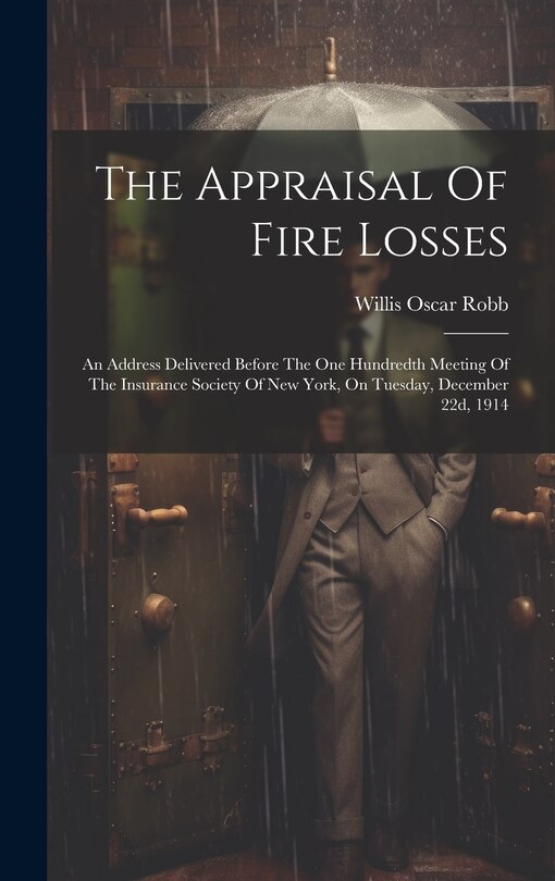 Front cover_The Appraisal Of Fire Losses