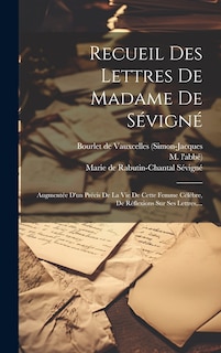 Front cover_Recueil Des Lettres De Madame De Sévigné