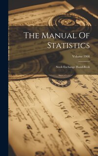 Front cover_The Manual Of Statistics