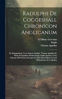 Couverture_Radulphi De Coggeshall Chronicon Anglicanum