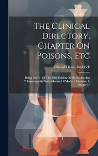 Couverture_The Clinical Directory, Chapter On Poisons, Etc