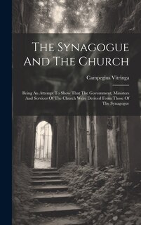 Front cover_The Synagogue And The Church