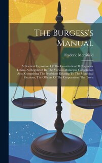 Front cover_The Burgess's Manual