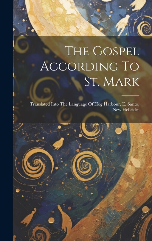 Couverture_The Gospel According To St. Mark