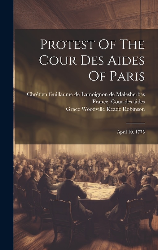 Couverture_Protest Of The Cour Des Aides Of Paris
