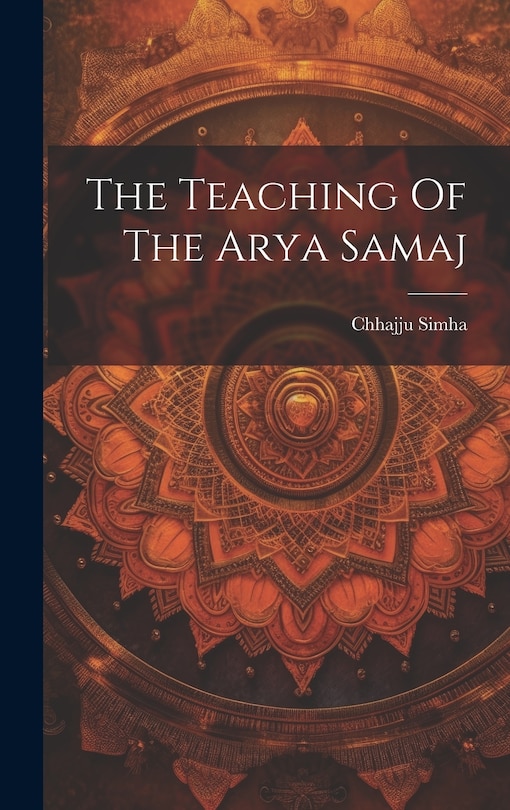 Couverture_The Teaching Of The Arya Samaj