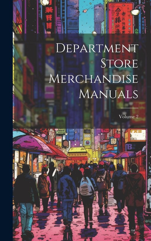 Couverture_Department Store Merchandise Manuals; Volume 2