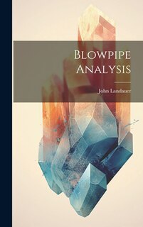 Front cover_Blowpipe Analysis