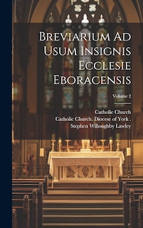 Couverture_Breviarium Ad Usum Insignis Ecclesie Eboracensis; Volume 2