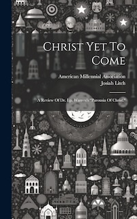 Couverture_Christ Yet To Come