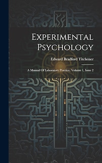 Couverture_Experimental Psychology