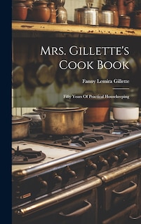 Front cover_Mrs. Gillette's Cook Book