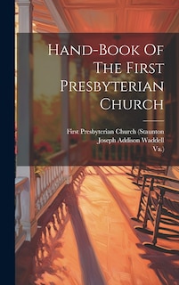 Couverture_Hand-book Of The First Presbyterian Church