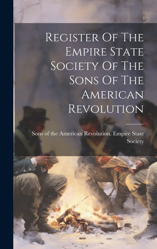 Front cover_Register Of The Empire State Society Of The Sons Of The American Revolution
