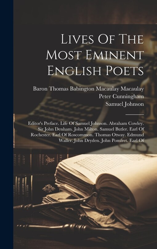 Front cover_Lives Of The Most Eminent English Poets