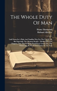 Front cover_The Whole Duty Of Man