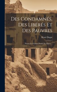 Front cover_Des Condamnés, Des Libérés Et Des Pauvres