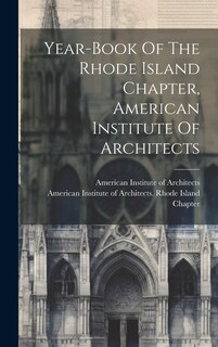 Front cover_Year-book Of The Rhode Island Chapter, American Institute Of Architects