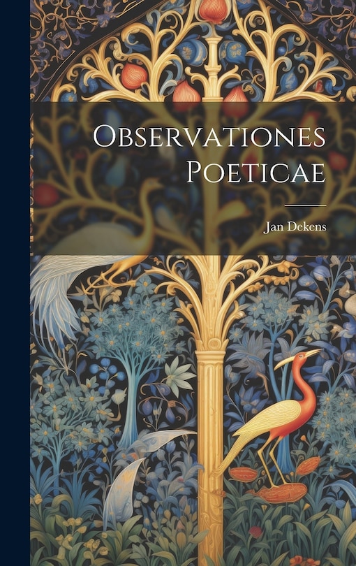 Front cover_Observationes Poeticae