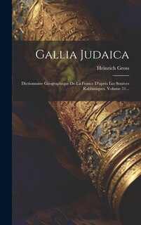 Front cover_Gallia Judaica