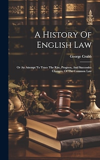 Couverture_A History Of English Law