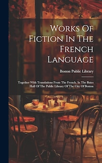 Front cover_Works Of Fiction In The French Language