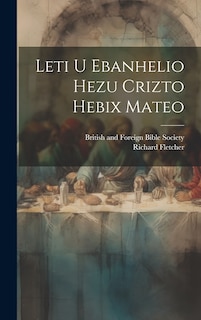 Front cover_Leti U Ebanhelio Hezu Crizto Hebix Mateo