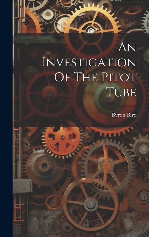Front cover_An Investigation Of The Pitot Tube