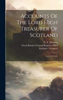 Couverture_Accounts Of The Lord High Treasurer Of Scotland