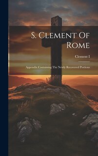 Couverture_S. Clement Of Rome